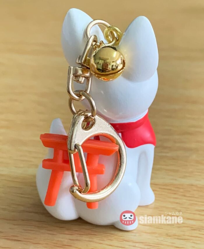 Kitsune Lucky Amulet Fox Keychain - Image 2