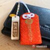 Japanese Lucky Amulet Wooden Charm Strap