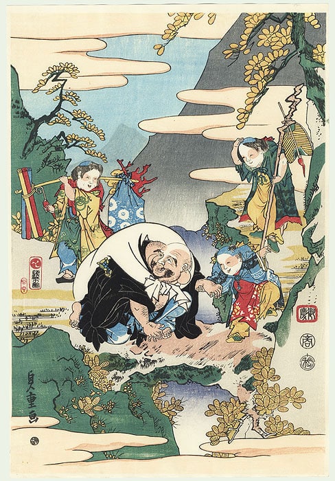 Hotei japanese god Hotei japanese god