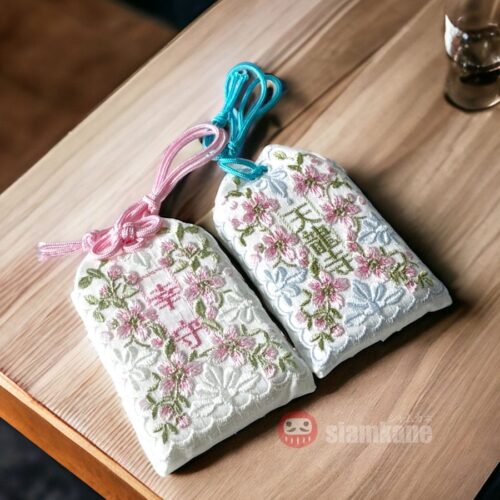 Happiness Flower Omamori from Tenryuji Temple Kyoto